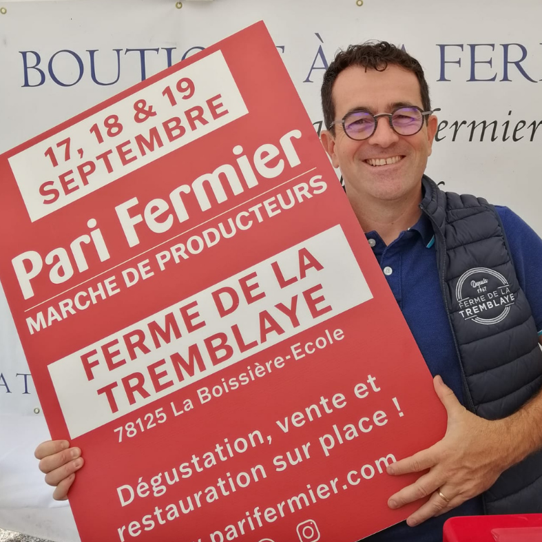 Ferme de la Tremblaye (78) : PARI FERMIER du 17 au 19 septembre 2021