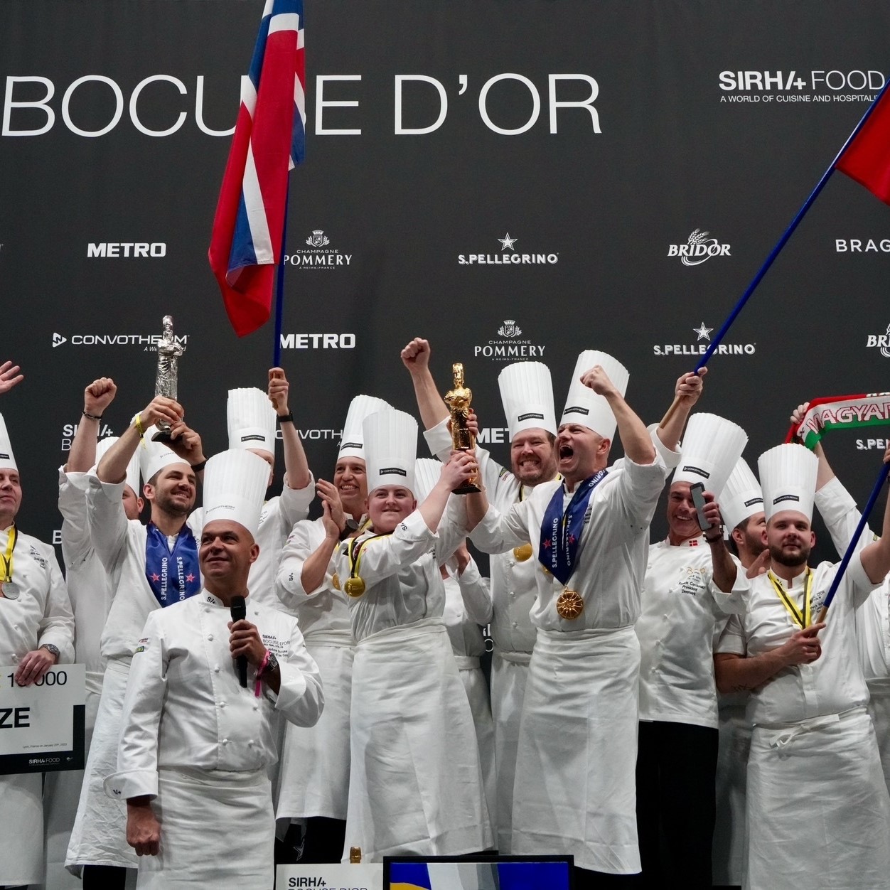 LYON : LE DANEMARK REMPORTE LE BOCUSE D’OR 2023