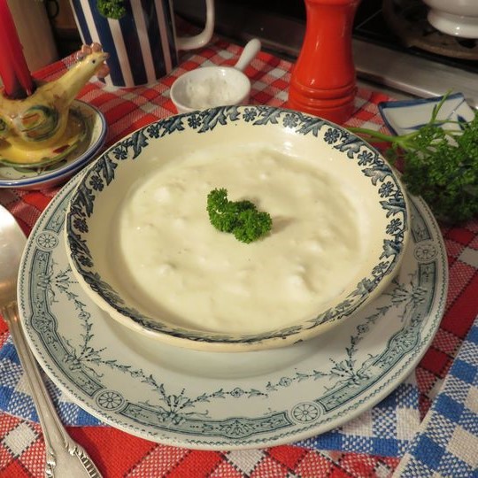 SAUCE MOUSSELINE pour vos asperges et crudité, légère !