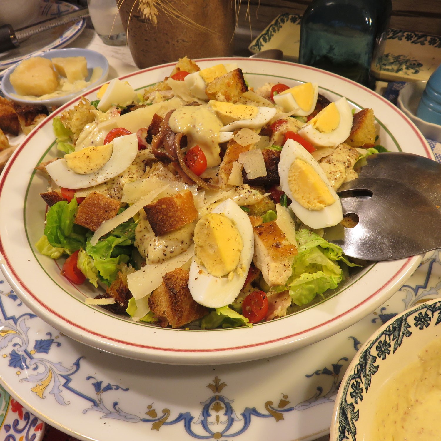 SALADE CÉSAR maison, sauce inratable - Caesar salad