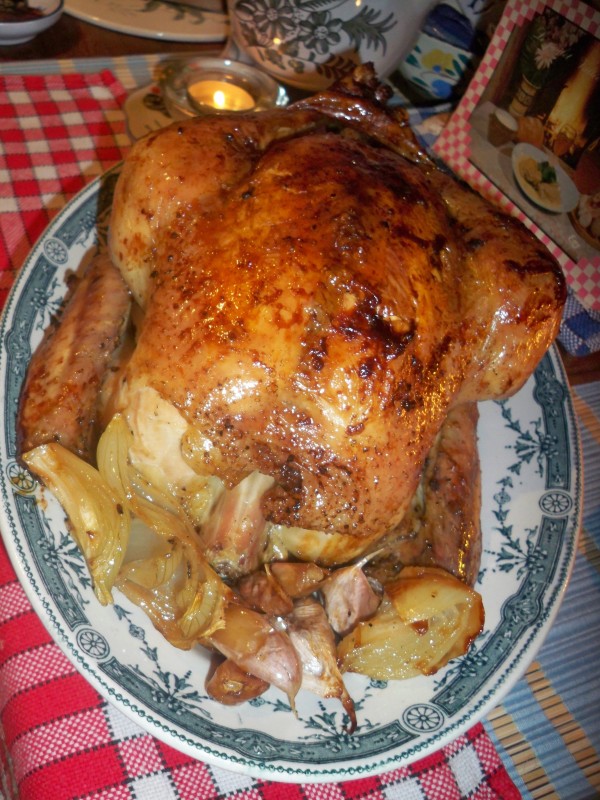 Ma recette du Poulet fermier du Dimanche au four...