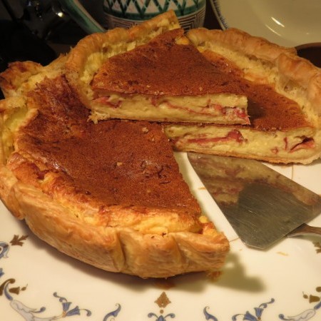 Quiche au jambon de Parme de la Mère Mitraille, à l’italienne.