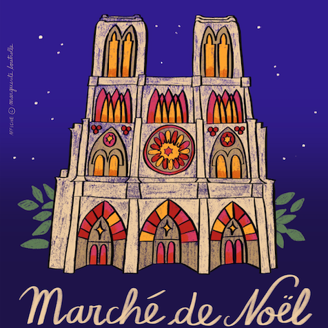 Marché de Noël Paris Notre-Dame du 8 au 25 décembre 2023