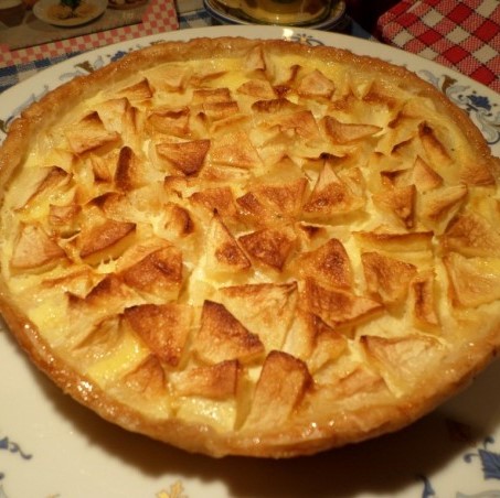 Tarte aux pommes Normande à l'ancienne Grand-Mère Mitraille