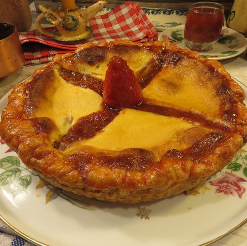 TARTE A LA RHUBARBE Grand Mère à l'ancienne