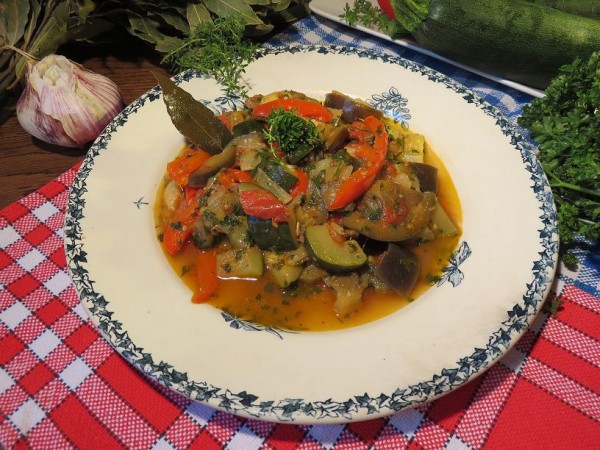 Ratatouille "façon provençale" Mère Mitraille
