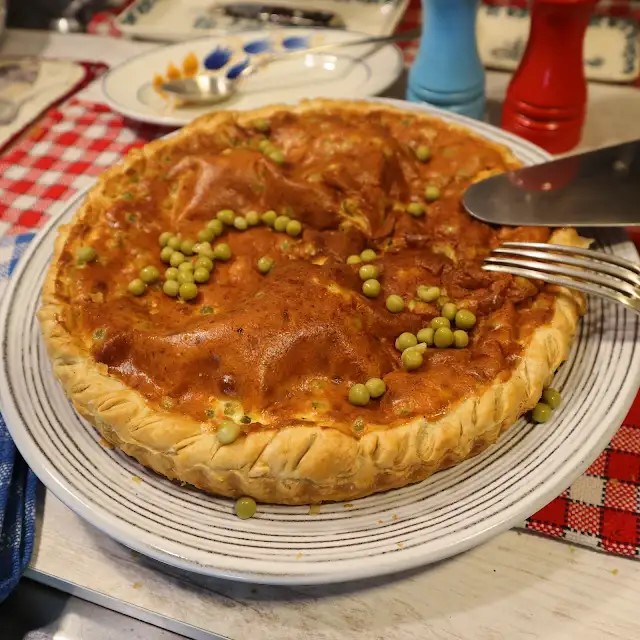 TARTE PRINTANIÈRE PETITS POIS / RICOTTA - Succulente !