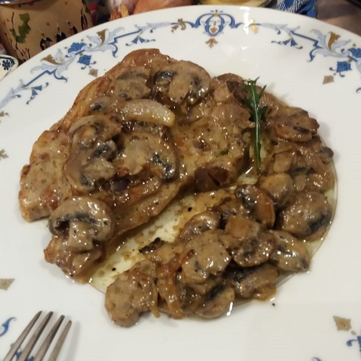 Côte de Veau à la Normande - Mère Mitraille