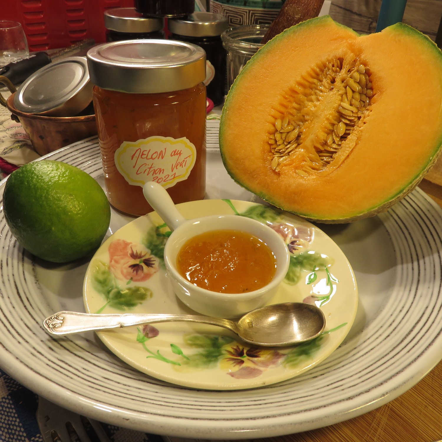 CONFITURE DE MELON CITRON VERT à l'ancienne Mère Mitraille