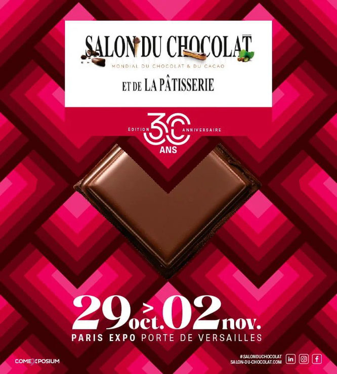 SALON DU CHOCOLAT PARIS 2025 : Des invitations à gagner sur Gourmandises TV !