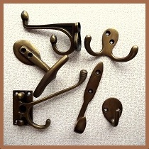 アンティーク取手、蝶番、フック