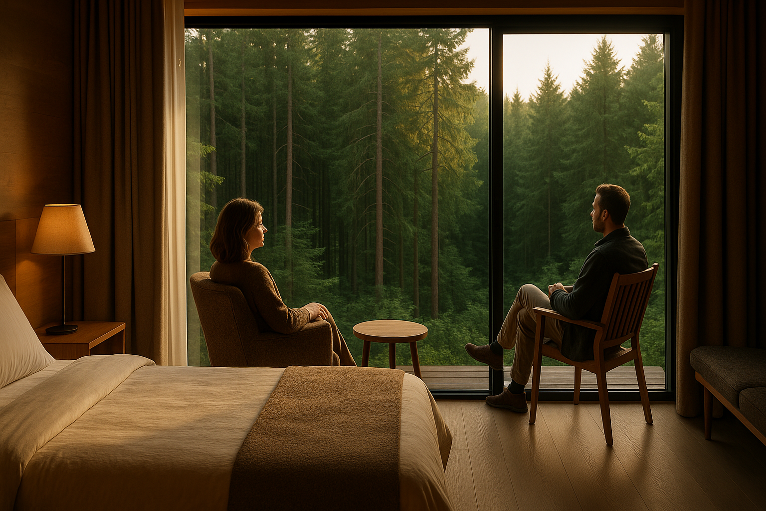 Waldhütte Auszeit: Ruhe, Natur und Genuss im Grünen