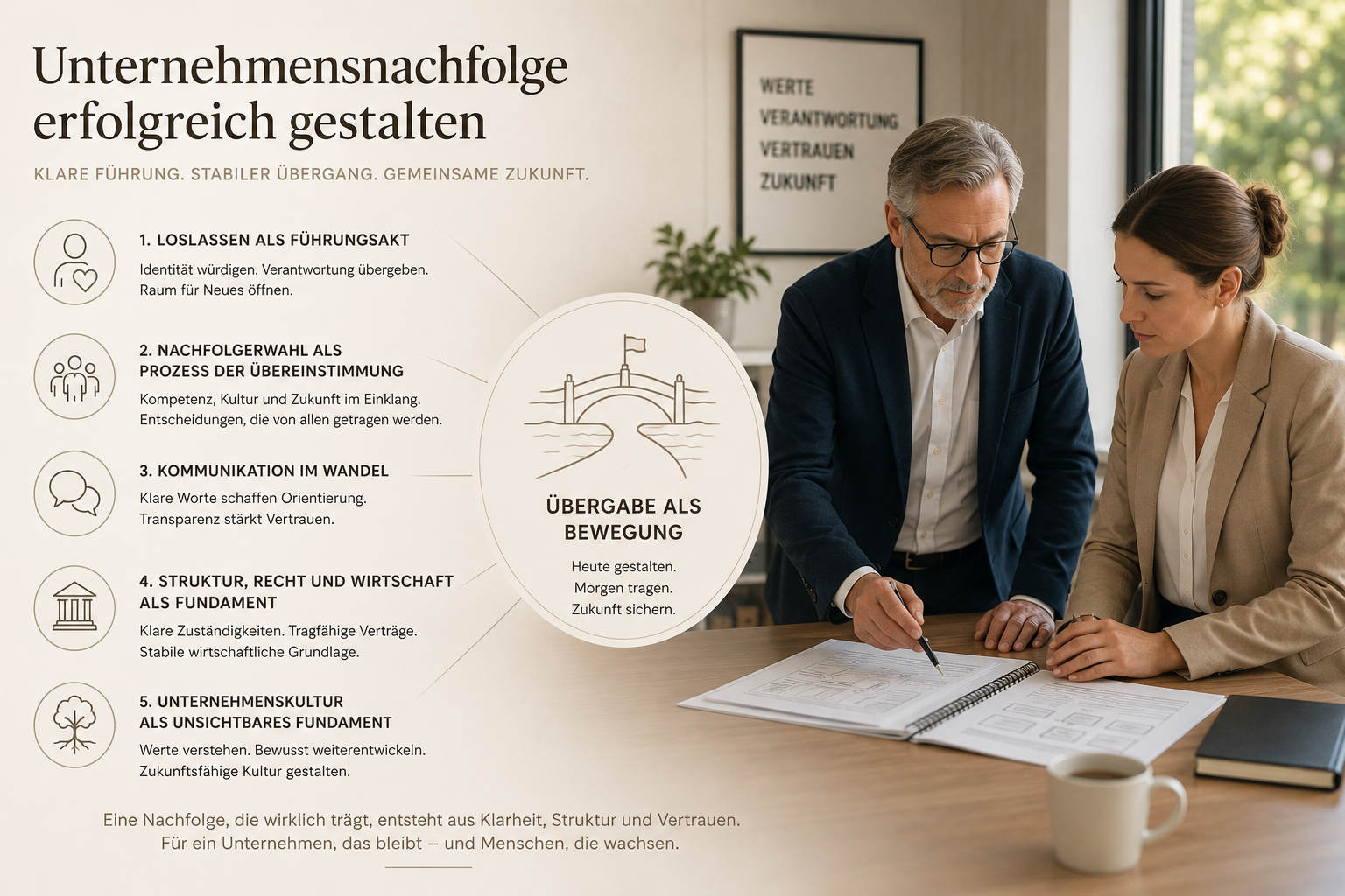 Die zentralen Herausforderungen in der Unternehmensnachfolge und wie klare Führung einen stabilen Übergang ermöglicht