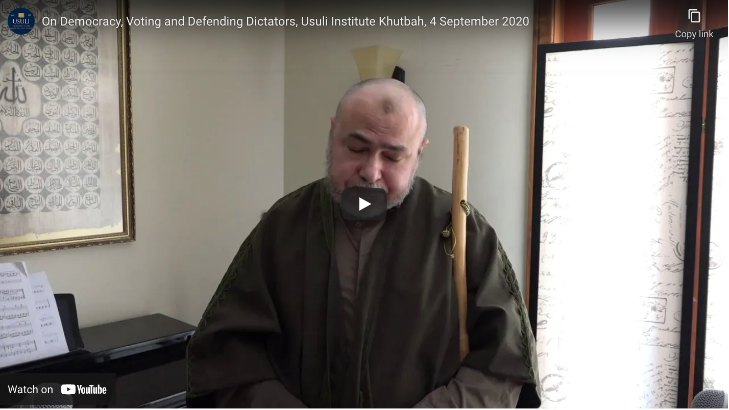 "On Democracy, Voting and Defending Dictators"