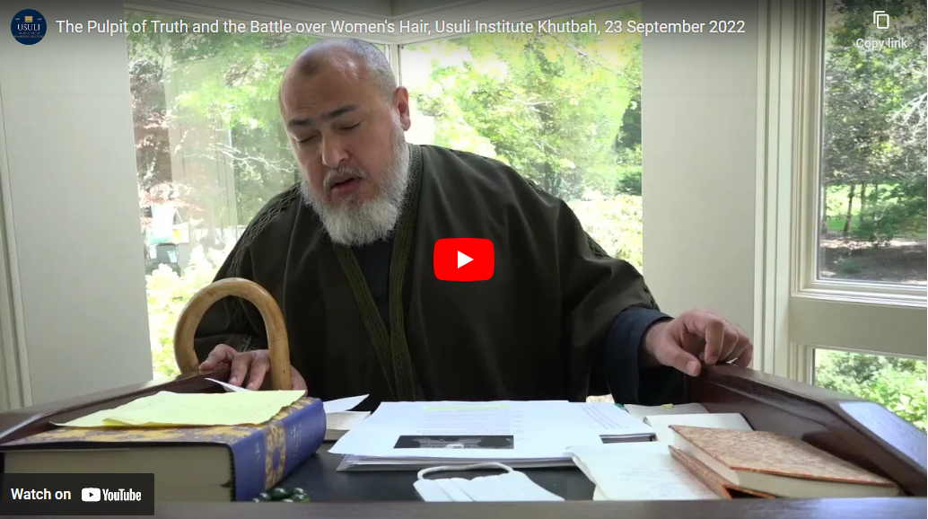 "The Pulpit of Truth and the Battle over Women's Hair"