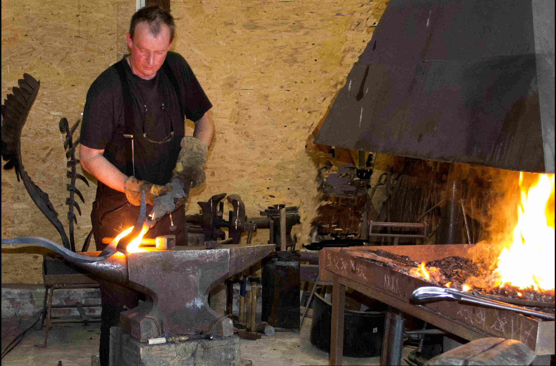 Schmiedekurse in Oldenburg Niedersachsen - Kunstschmiede, Schmiedearbeiten, Kunstobjekte Metall ...