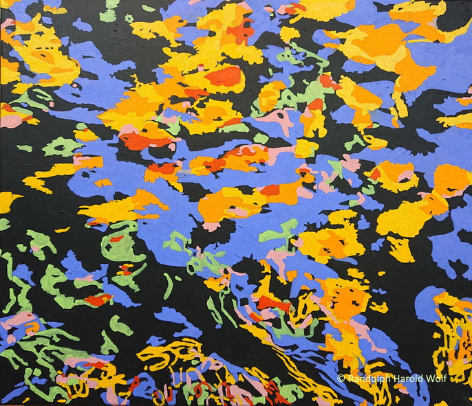 "My colors 2020". Oil on canvas. 70 cm x 60 cm