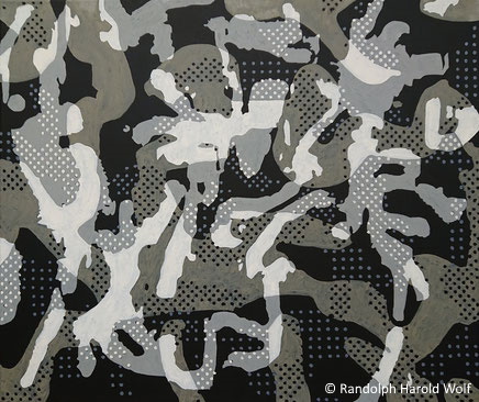 Arrangement in gray and black Nr. 1. Not the artists mother. Oil on canvas 70 cm x 60 cm. 2020