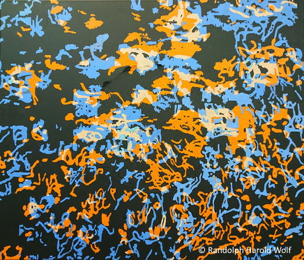 February 2020 Nr. 2. Oil on canvas. 70 cm x 60 cm