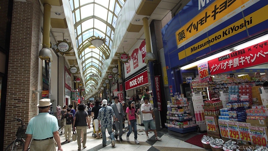 les arcades du shōtengai - Crédit photo Danny Choo