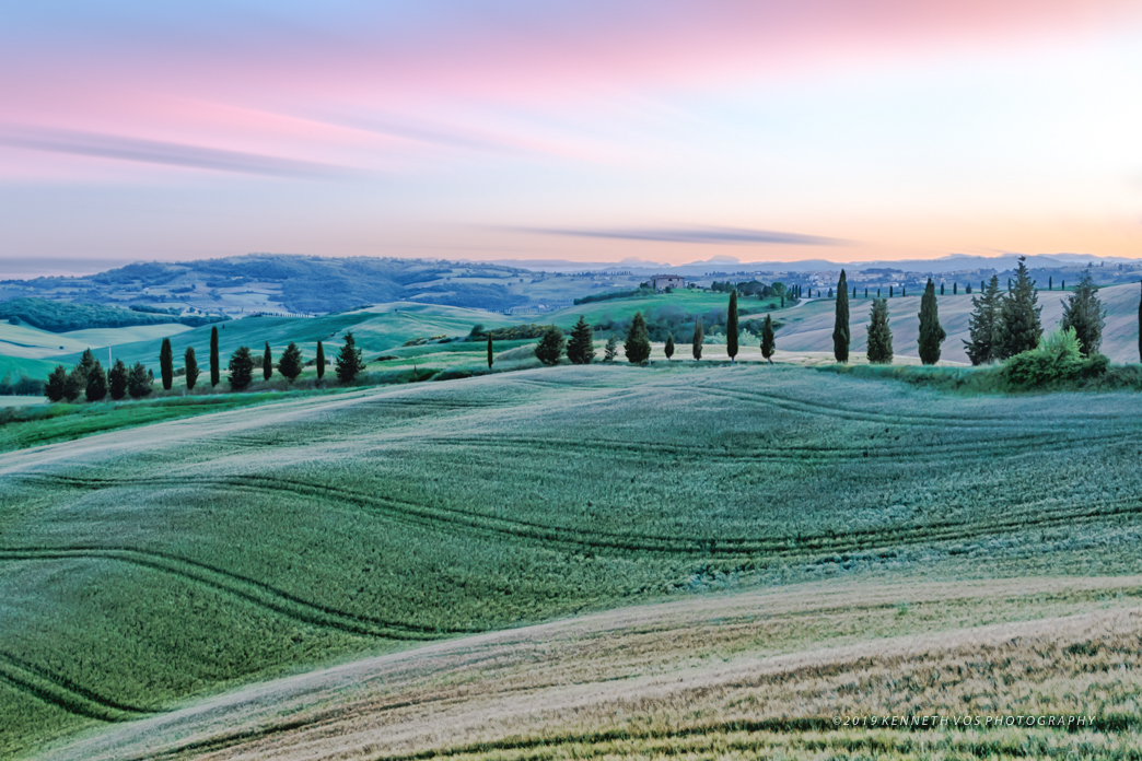 Tuscany San Quirico Italy Landscape