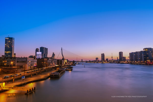Landscape of Rotterdam, the Netherlands