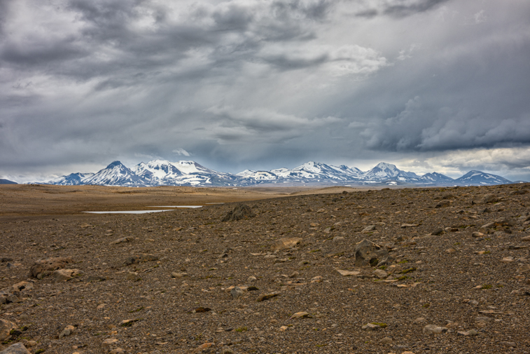 Iceland, Ijsland, Hoogland, Highlands, Gletsjers, sneeuw, Glacier