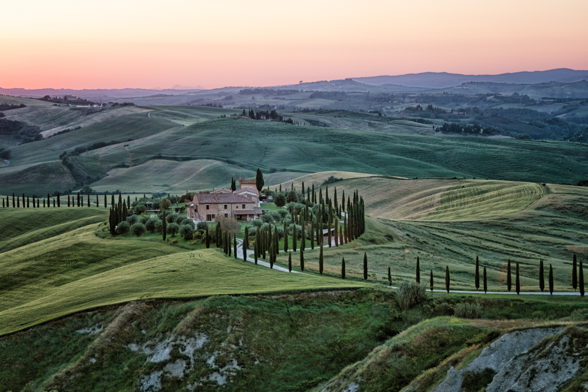 Tuscany Asciano Italy Landscape