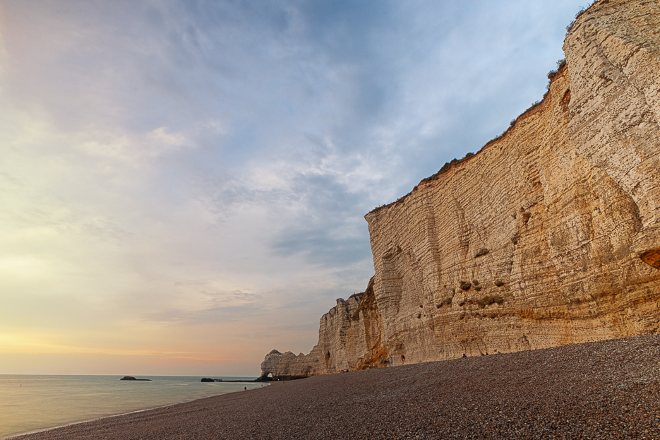 Etretat Normandie Normandy France Frankrijk Sunset Zonsondergang Rotsen Cliff