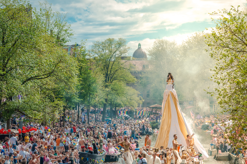 Canal Pride 2017 Amsterdam The Netherlands lhbtiq+,LGBTQI+