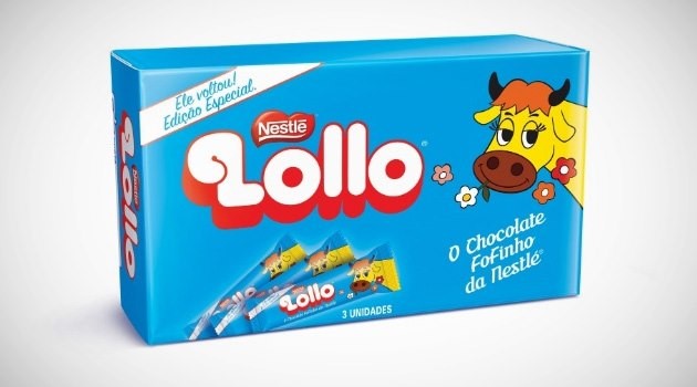 Embalagem chocolate Lollo