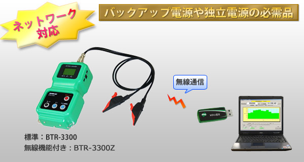 鉛電池のバッテリーテスタ
