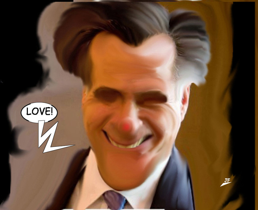 Mitt Romney.- cartoonja.com FEDE JF