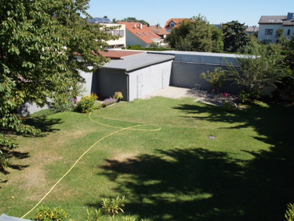 Gartenansicht von der Terrasse im 1. Stock