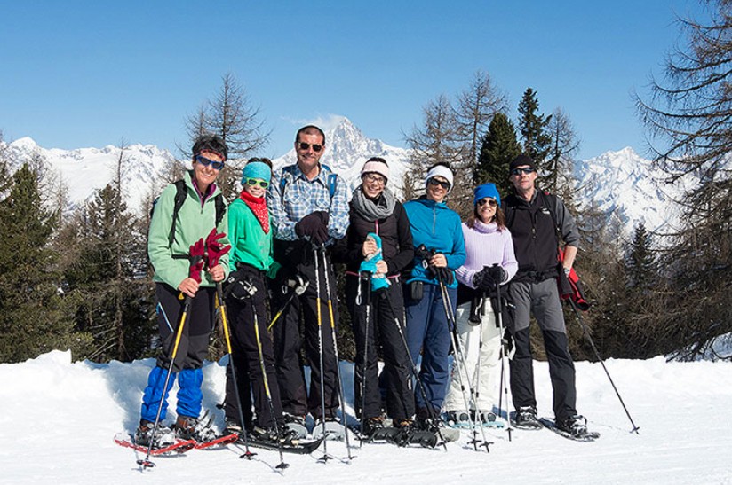 2016-03-13 - Schneeschuhwanderung Bürchen