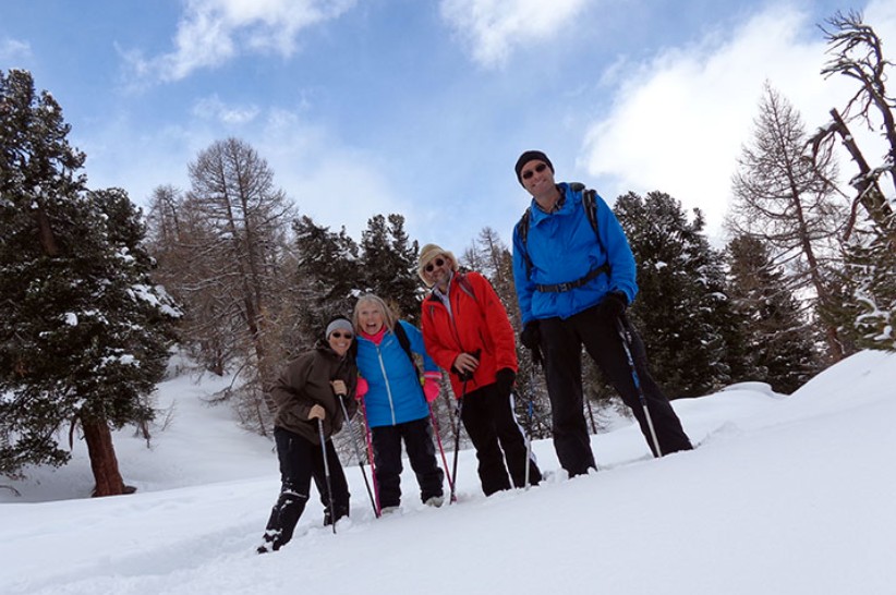 2014-01-19 - Schneeschuhwanderung Zermatt