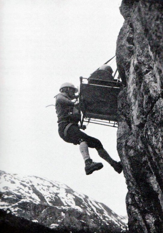 1977 - Rettung am Stahlseil