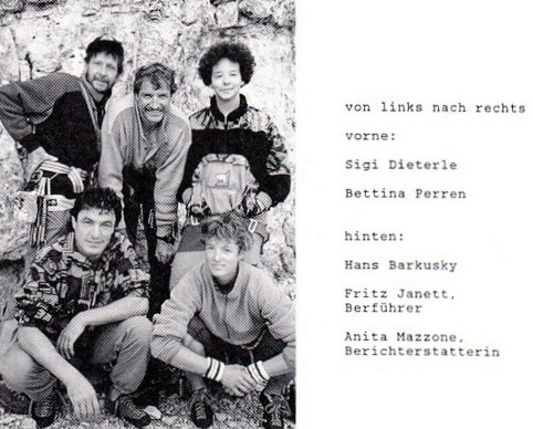 1993 - Kletterwoche Dolomiten