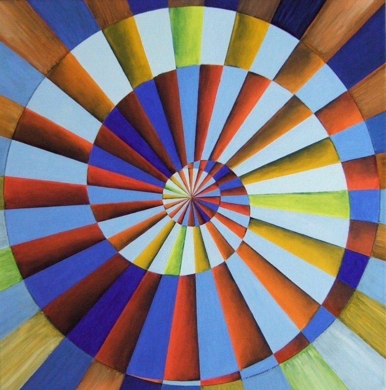 #63 - (Spiral II), oil on canvas, 24x24, 10/11