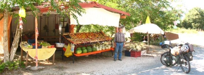 Fruit vendor - Northeastern Greece