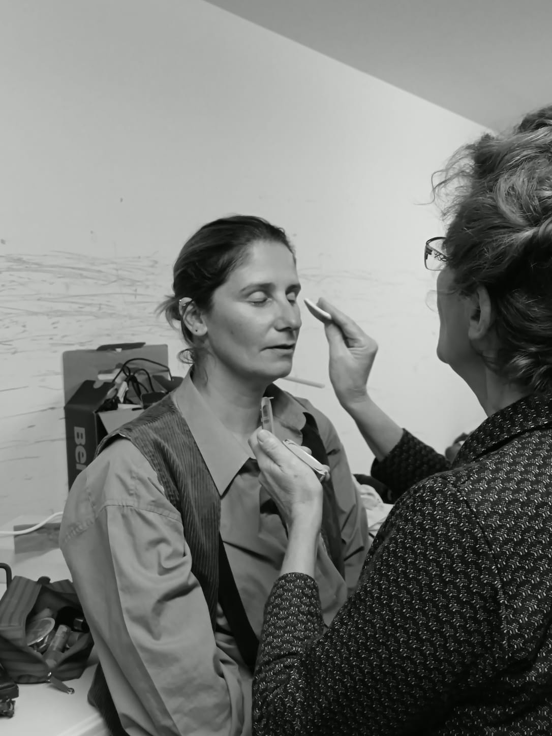 Dans les coulisses - Crédits photos : Théâtre du Superflu