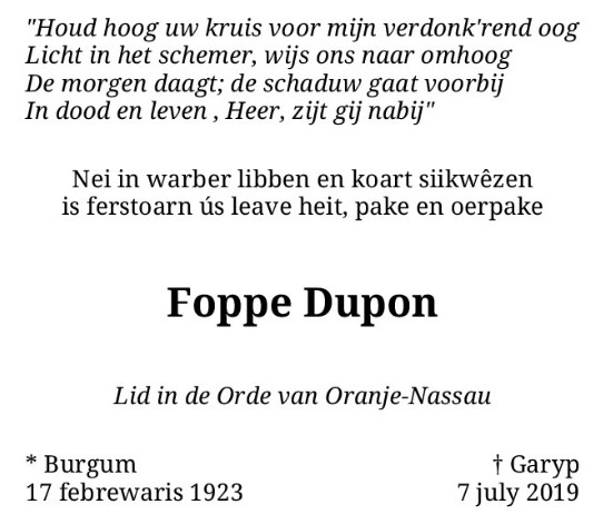 Foppe Dupon