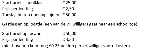 Prijzen 2026