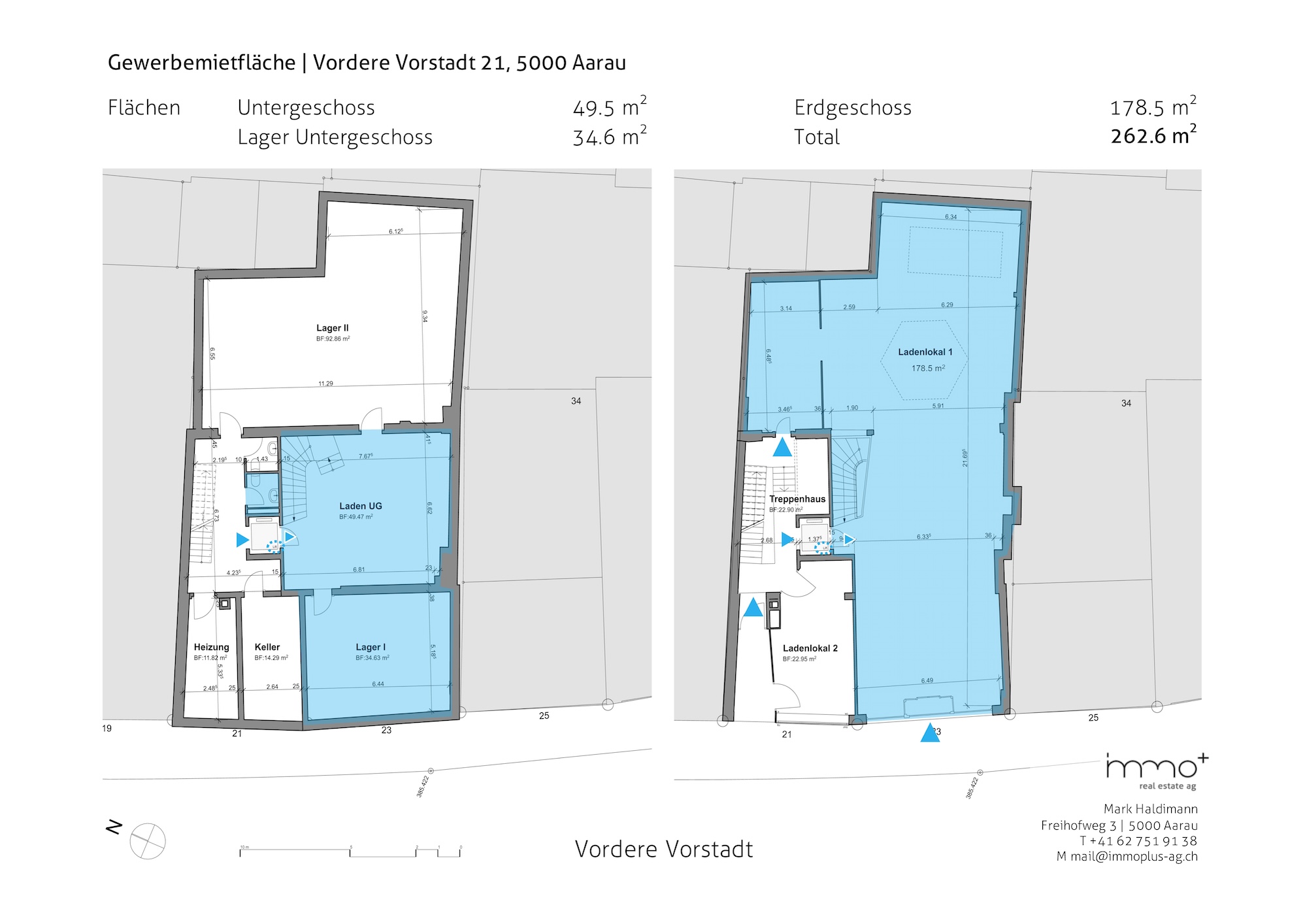 Grundriss, Vordere Vorstadt 21 | 262 m²