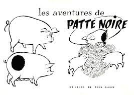 Test du Patte noire version cochon. Blog psychologue Montpellier