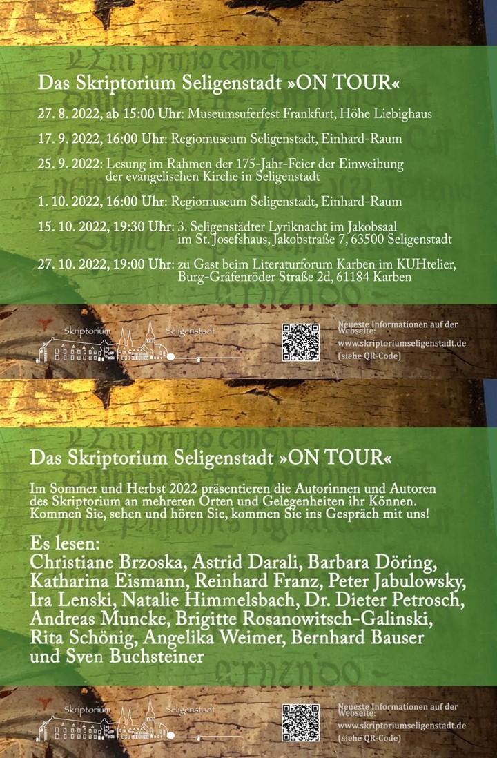 S.A.M. Wolf Skriptorium Seligenstadt Simone A. Müller RegioMuseum