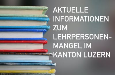 Luzern wirkt Lehrpersonenmangel aktiv entgegen