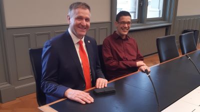 Ein Bewohner des HPZ Schüpfheim im Bundeshaus: «Ich möchte Bundesrat werden»