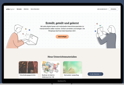 zebis.digital unterstützt den interaktiven Unterricht