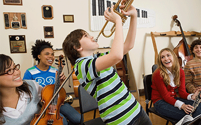 Gruppenunterricht an den Musikschulen